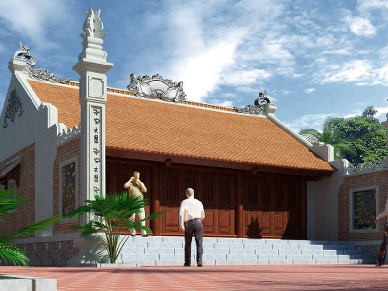 Các mẫu thiết kế nhà thờ tổ truyền thống đáng để xây dựng