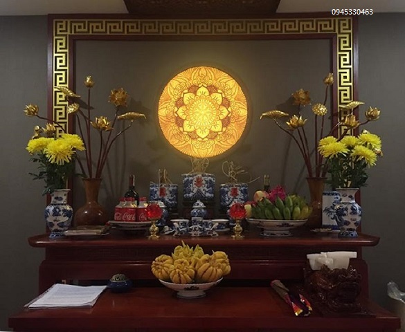 Tranh bàn thờ Phật Đẹp